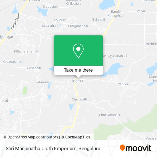 Shri Manjunatha Cloth Emporium map