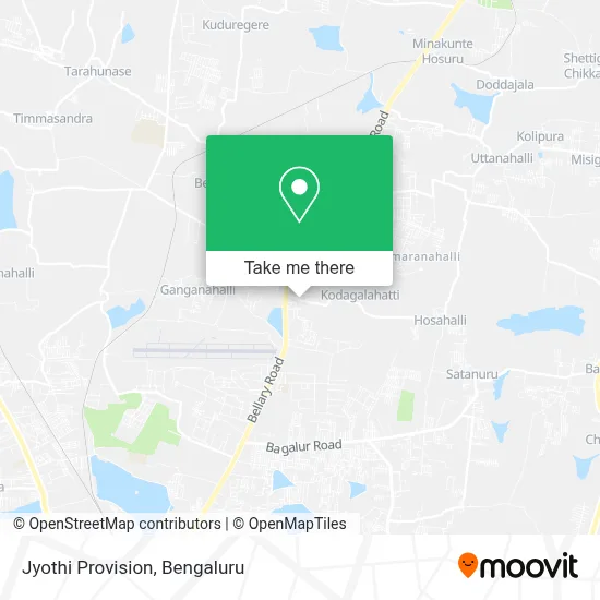 Jyothi Provision map