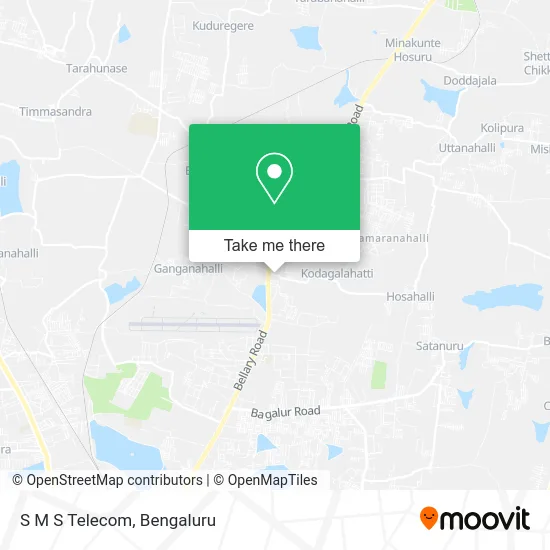 S M S Telecom map