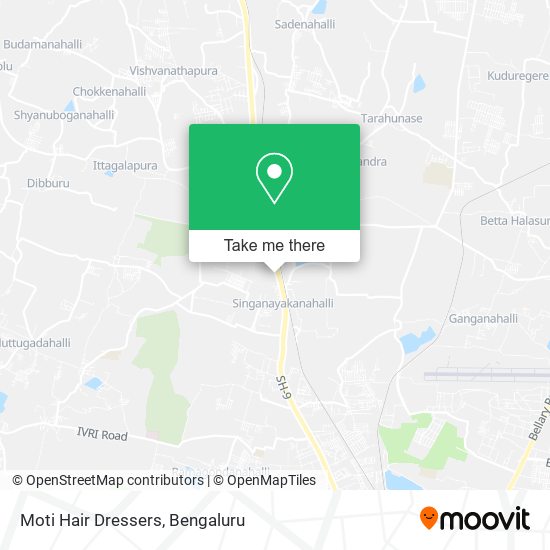 Moti Hair Dressers map