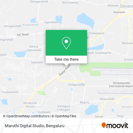 Maruthi Digital Studio map