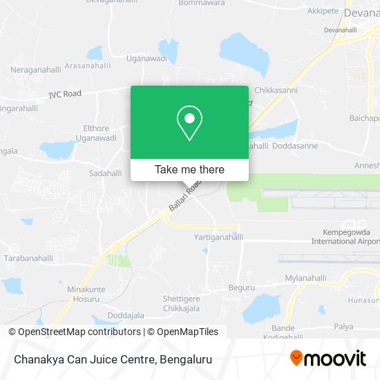 Chanakya Can Juice Centre map