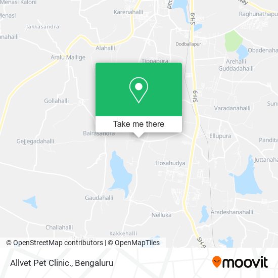 Allvet Pet Clinic. map