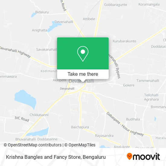 Krishna Bangles and Fancy Store map
