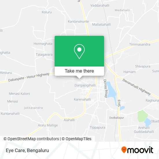 Eye Care map