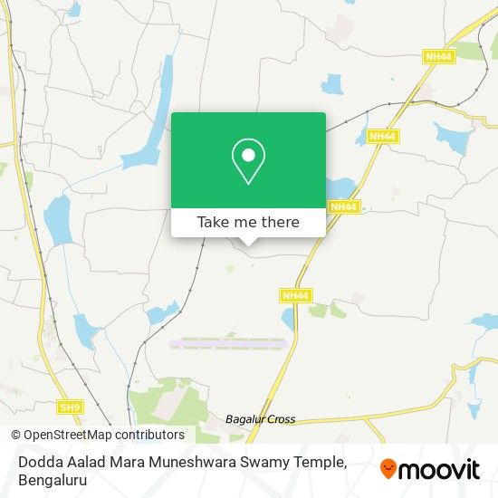 Dodda Aalad Mara Muneshwara Swamy Temple map