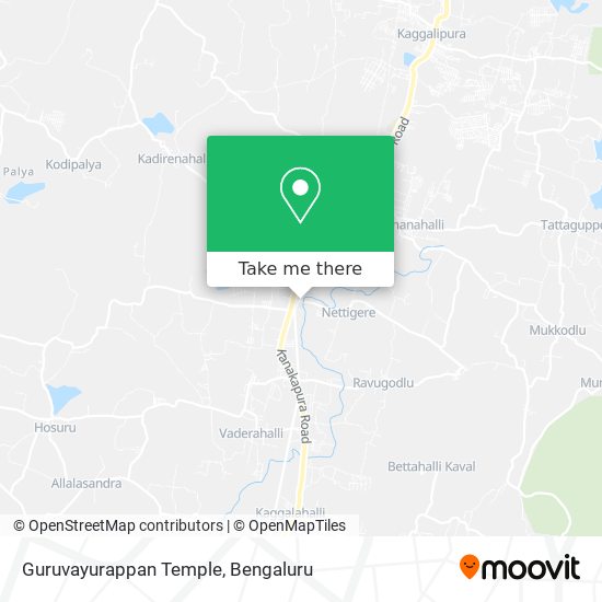 Guruvayurappan Temple map