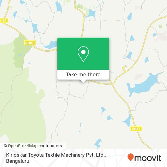 Kirloskar Toyota Textile Machinery Pvt. Ltd. map