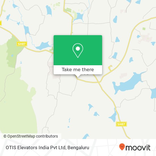 OTIS Elevators India Pvt Ltd map