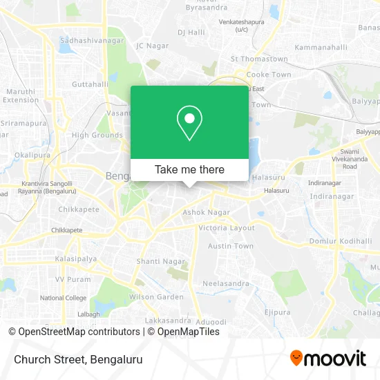 Church Street map