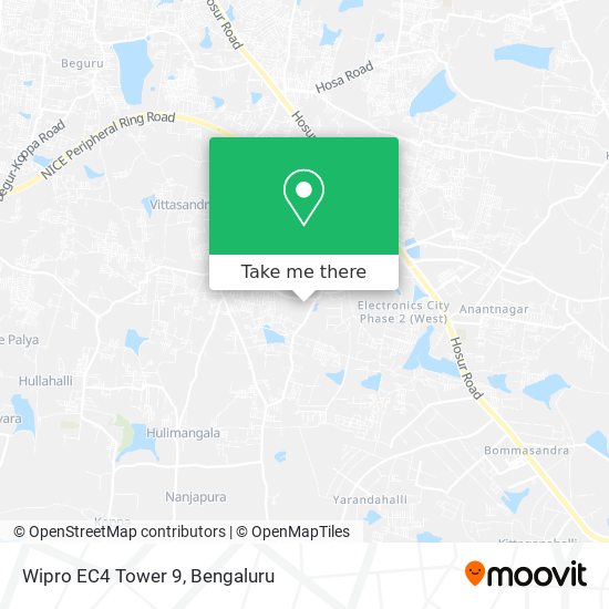 Wipro EC4 Tower 9 map