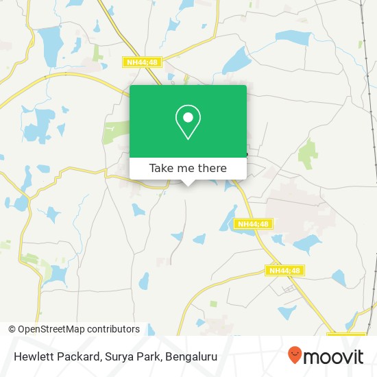 Hewlett Packard, Surya Park map