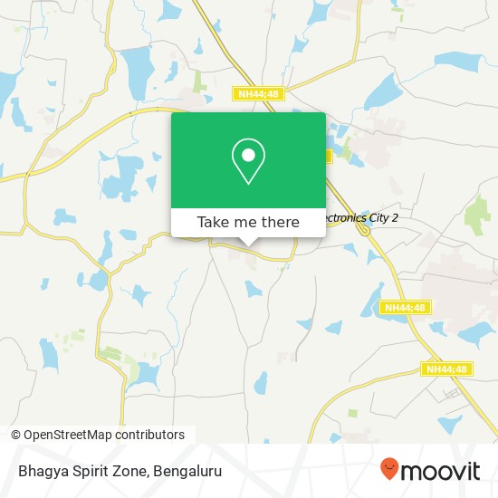 Bhagya Spirit Zone map