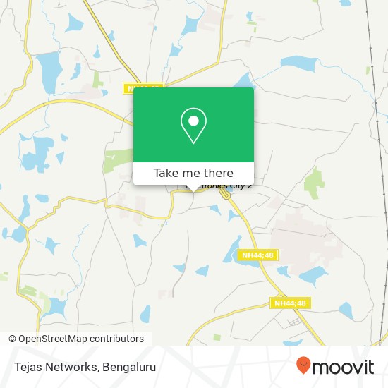 Tejas Networks map