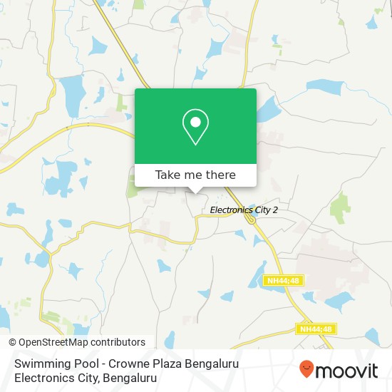 Swimming Pool - Crowne Plaza Bengaluru Electronics City map