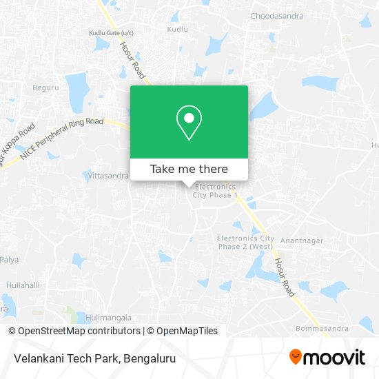 Velankani Tech Park map