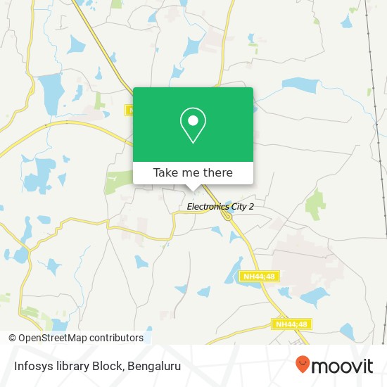 Infosys library Block map