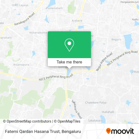 Fatemi Qardan Hasana Trust map