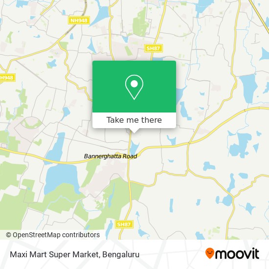Maxi Mart Super Market map