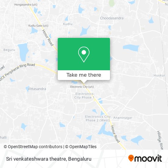 Sri venkateshwara theatre map