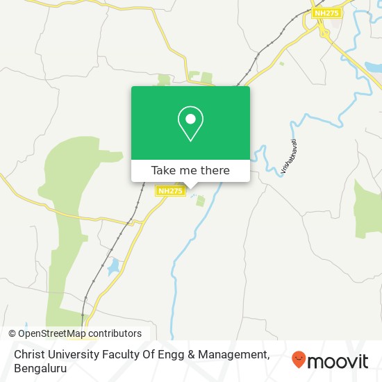 Christ University Faculty Of Engg & Management map