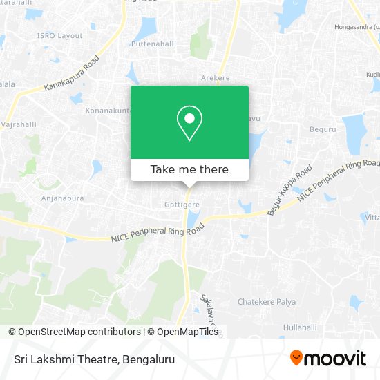 Sri Lakshmi Theatre map