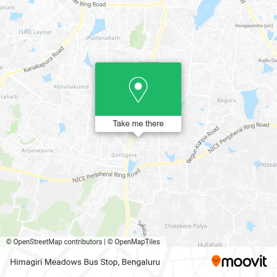 Himagiri Meadows Bus Stop map