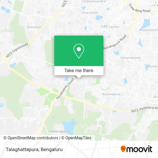 Talaghattapura map