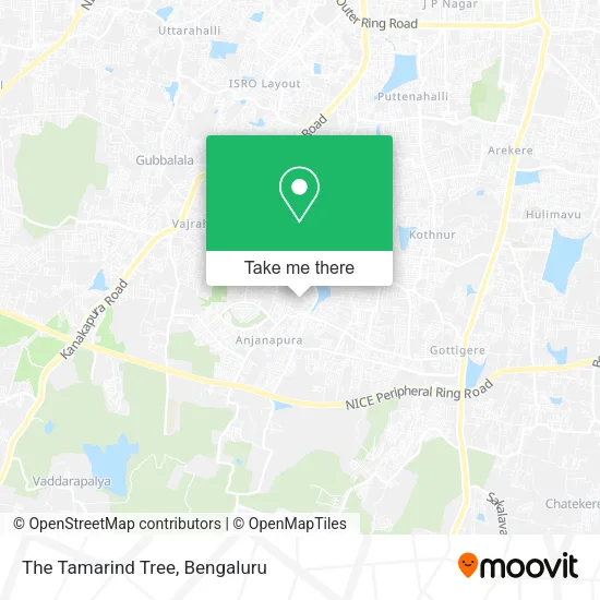 The Tamarind Tree map