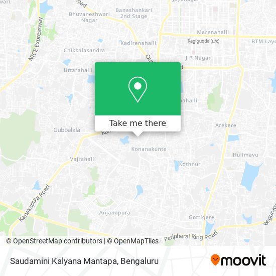 Saudamini Kalyana Mantapa map
