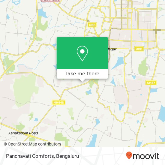 Panchavati Comforts map