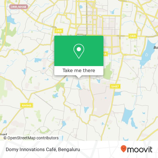 Domy Innovations Café map