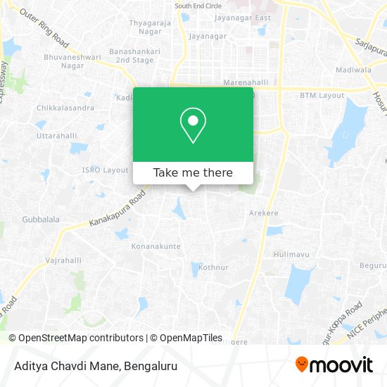 Aditya Chavdi Mane map