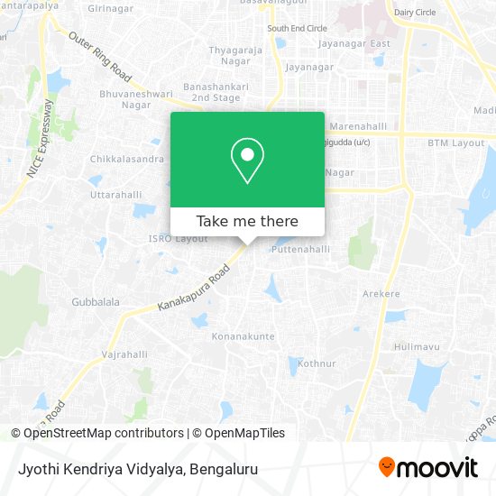 Jyothi Kendriya Vidyalya map