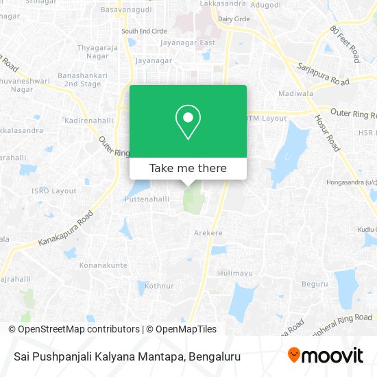 Sai Pushpanjali Kalyana Mantapa map