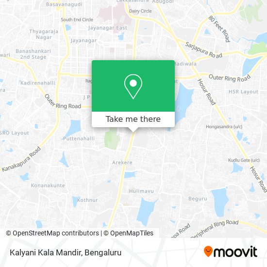 Kalyani Kala Mandir map
