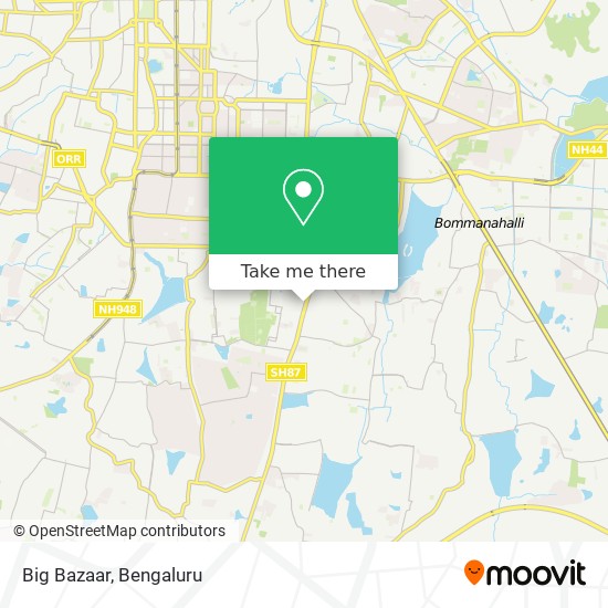 Big Bazaar map