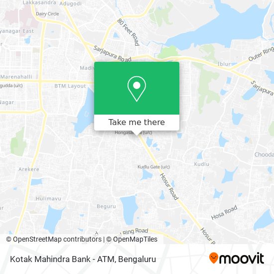 Kotak Mahindra Bank - ATM map