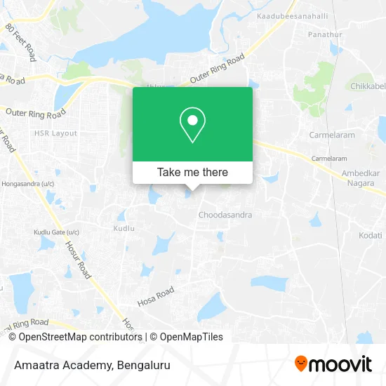 Amaatra Academy map