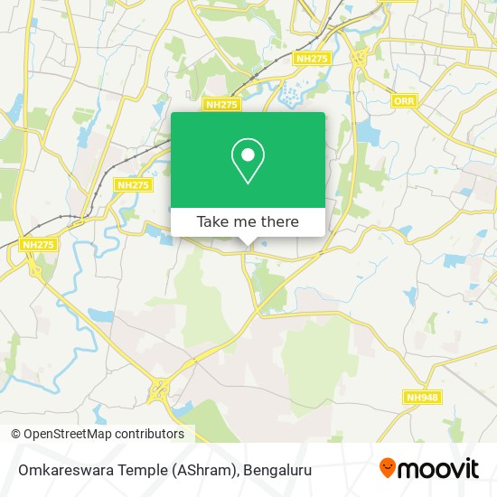 Omkareswara Temple (AShram) map