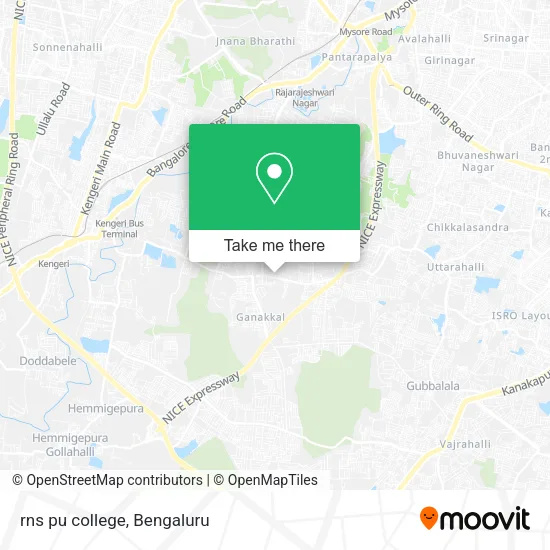 rns pu college map