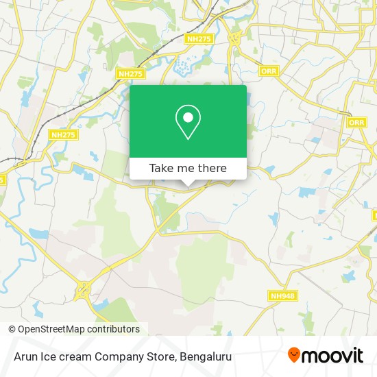 Arun Ice cream Company Store map