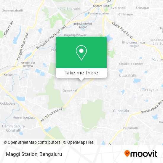 Maggi Station map