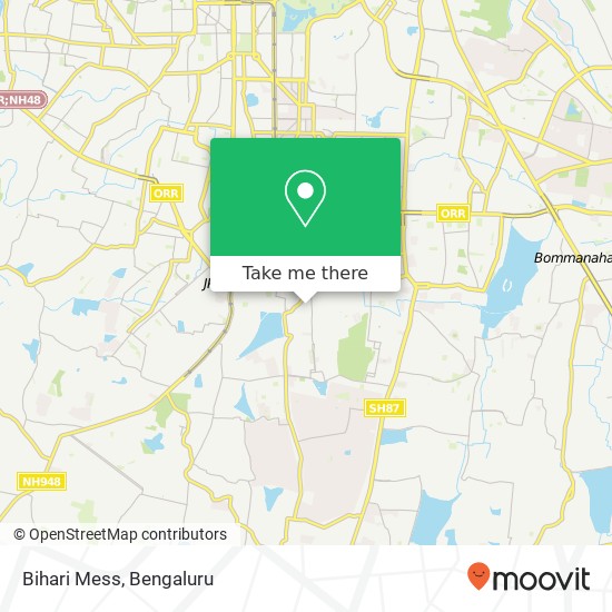 Bihari Mess map