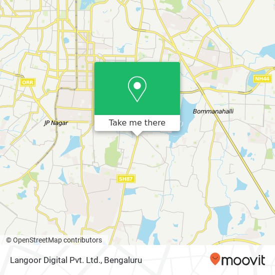 Langoor Digital Pvt. Ltd. map