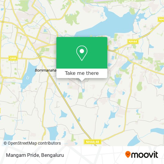 Mangam Pride map