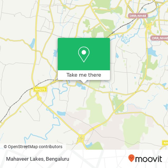 Mahaveer Lakes map