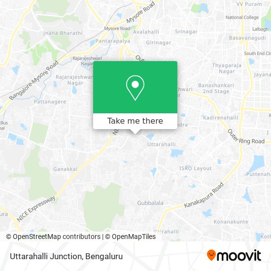 Uttarahalli Junction map