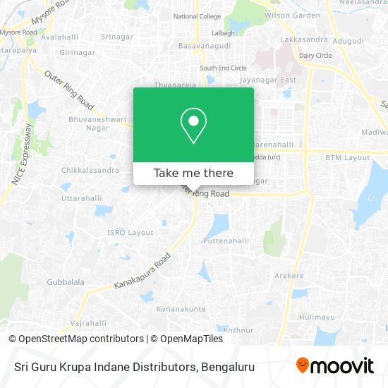 Sri Guru Krupa Indane Distributors map