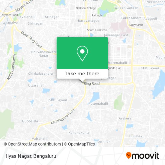 Ilyas Nagar map